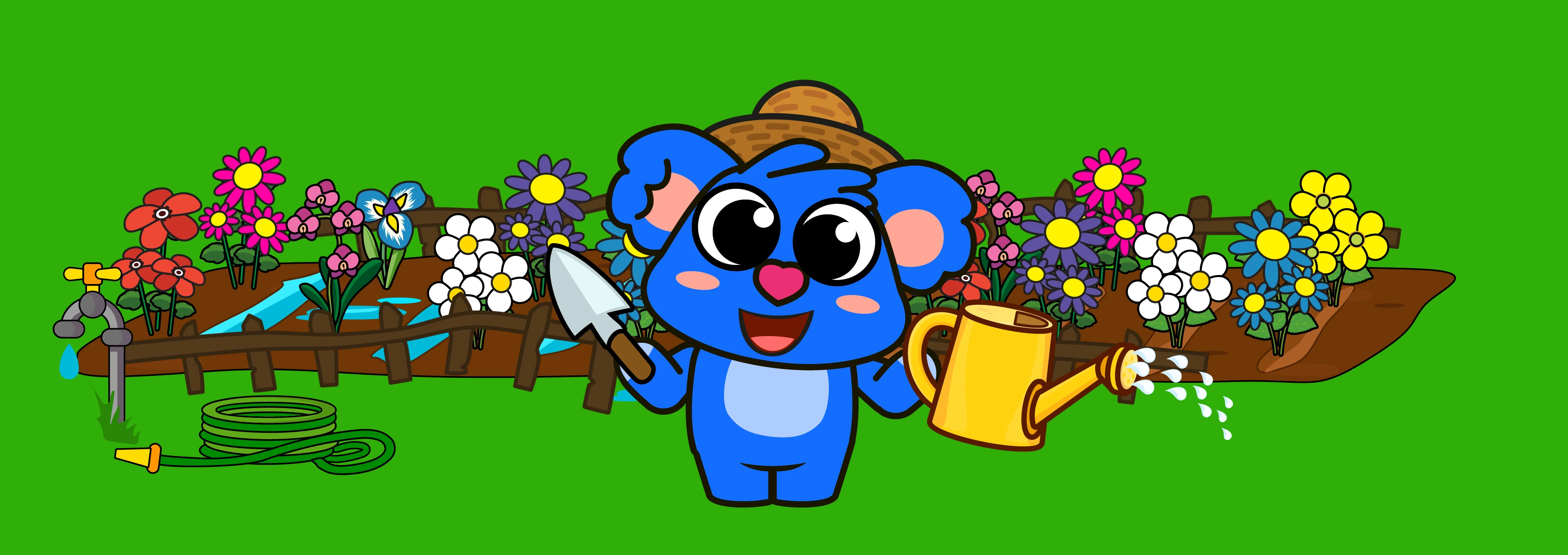 Naga the koala — Tiny Minies’ wise gardener