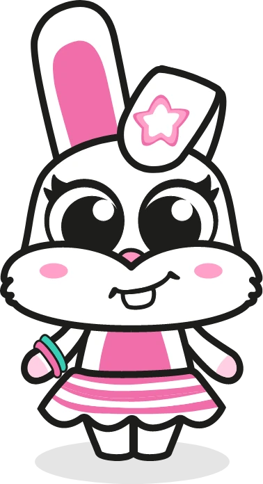 Mimi the rabbit