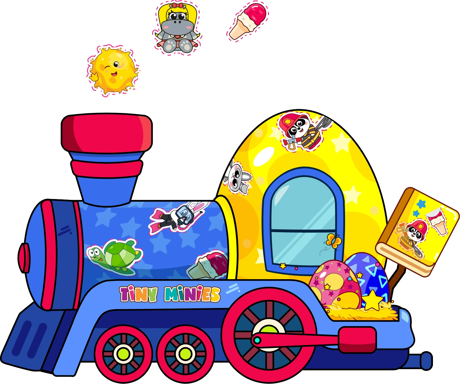 Tiny Minies locomotive